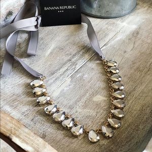 NWT Banana Republic Factory Ribbon Necklace